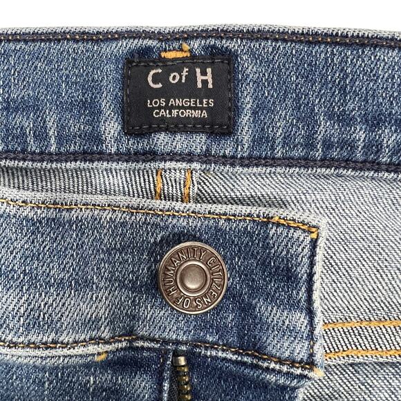 Citizens of Humanity Rocket High-Rise Jeans Size 26" Pearl Hems Stretch USA COH - Picture 10 of 12